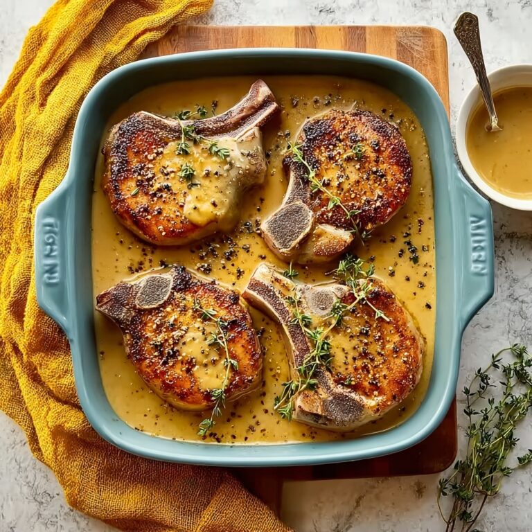 Irresistible Honey Mustard Pork Chops Recipe