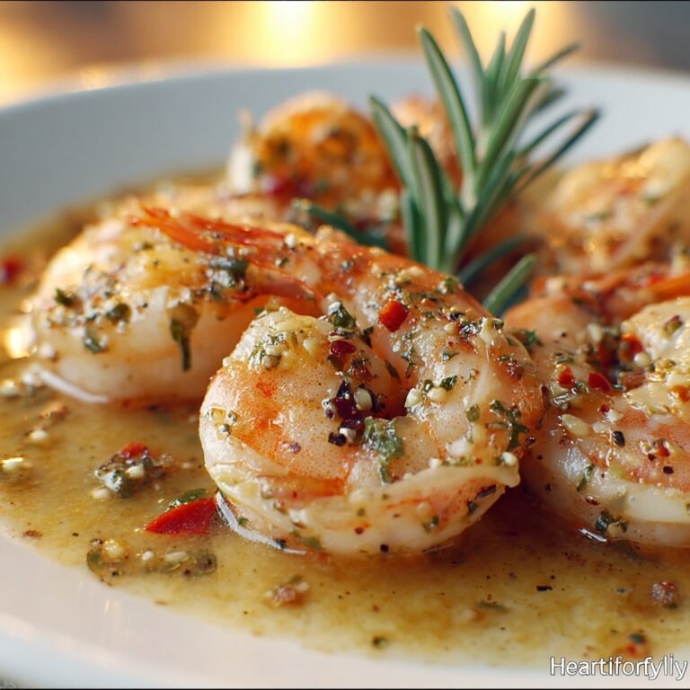Delicious Shrimp in Creamy Garlic Sauce Recipe