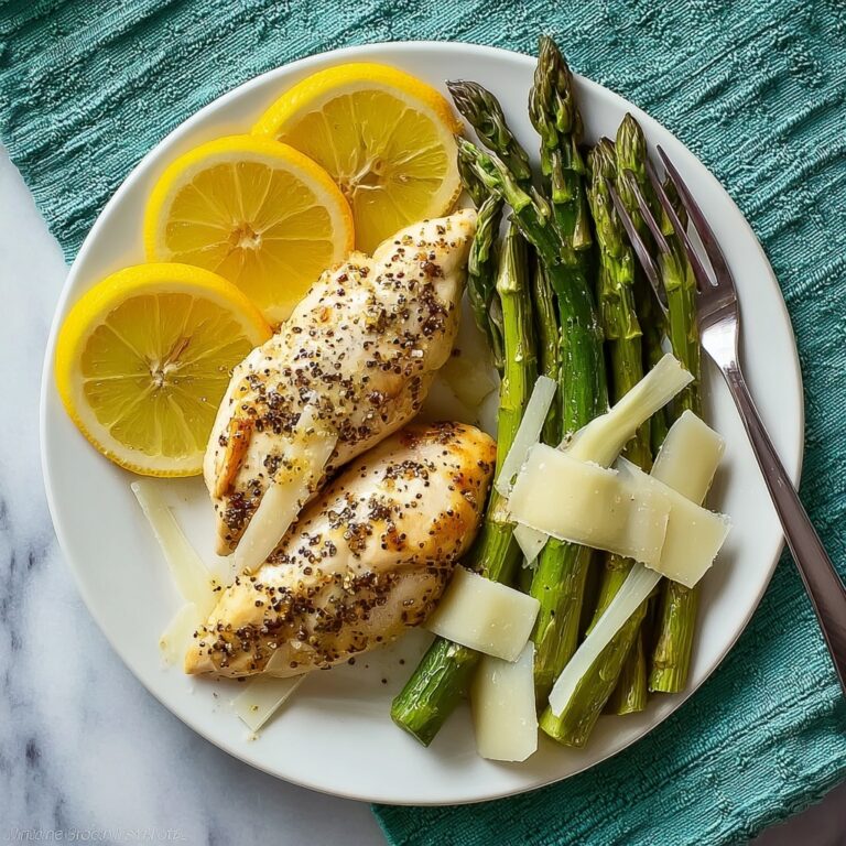 Sheet Pan Lemon Chicken and Asparagus Recipe