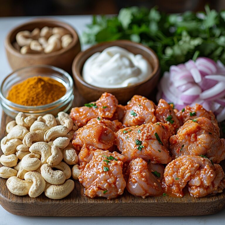 Creamy Chicken Korma with Cashews and Spices Recipe