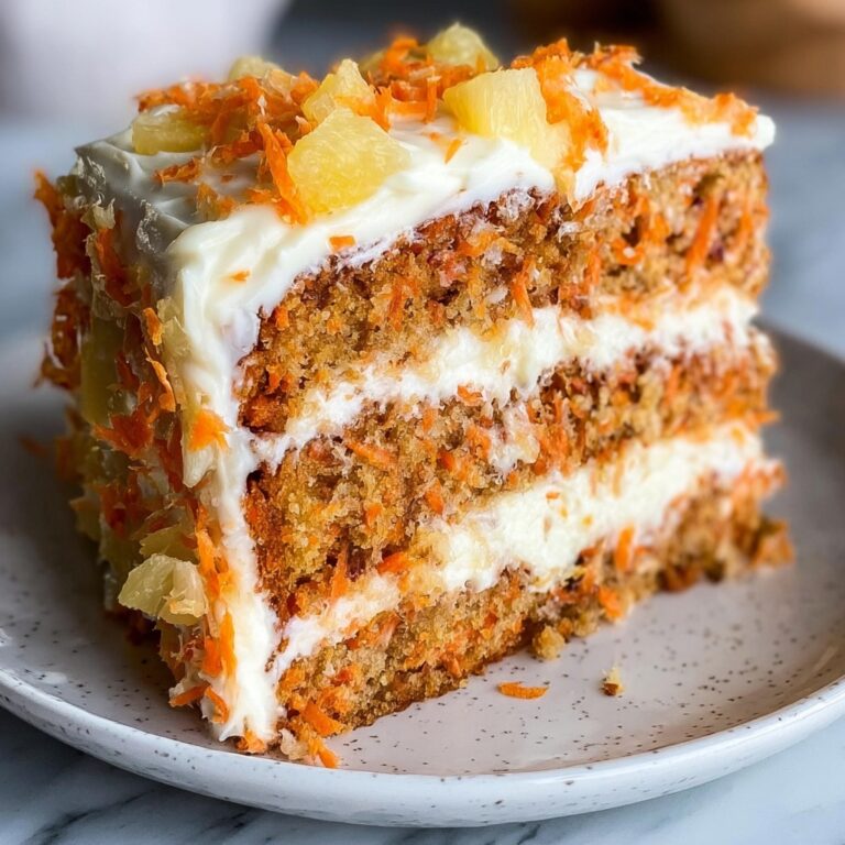 Pineapple Carrot Cream Cake Recipe
