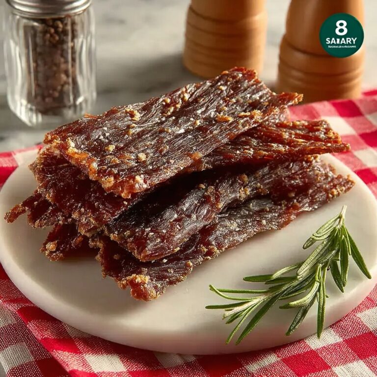 Homestyle Ground Turkey Jerky Recipe in the Oven Recipe