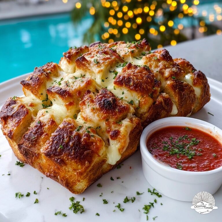 Irresistible Cheesy Christmas Tree Bread Recipe