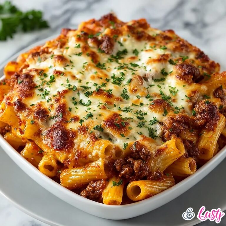 Cheesy Baked Ziti Recipe