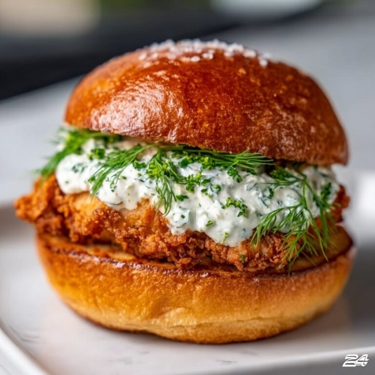 Crispy Dill Chicken Sandwich Recipe You Can’t Resist! Recipe