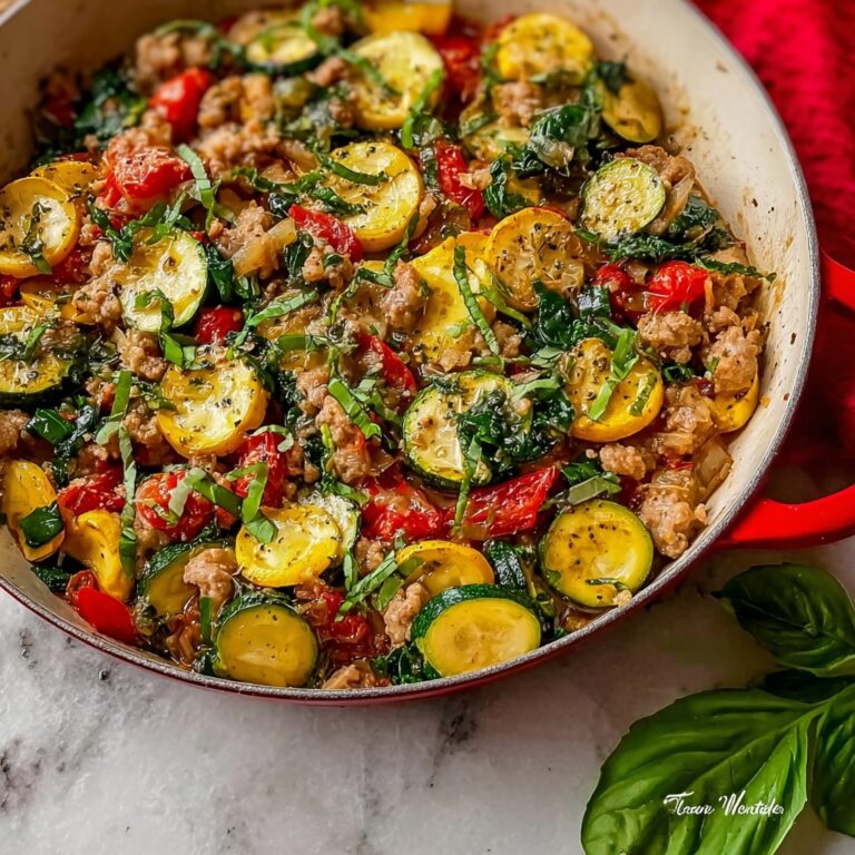 Healthy Ground Turkey Skillet with Veggies Recipe