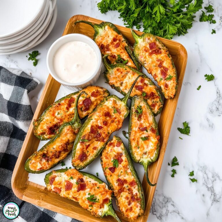 Cream Cheese and Cheddar Jalapeno Poppers with Bacon Recipe