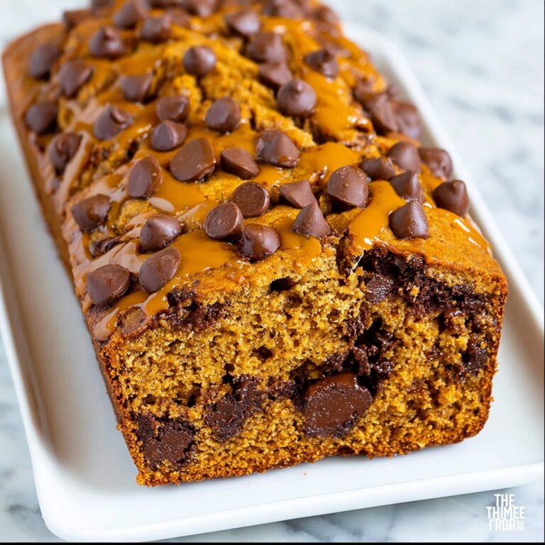 Peanut Butter Cup Pumpkin Bread Recipe