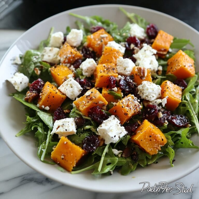 Roasted Pumpkin & Feta Salad: Fall’s Flavorful Delight Recipe