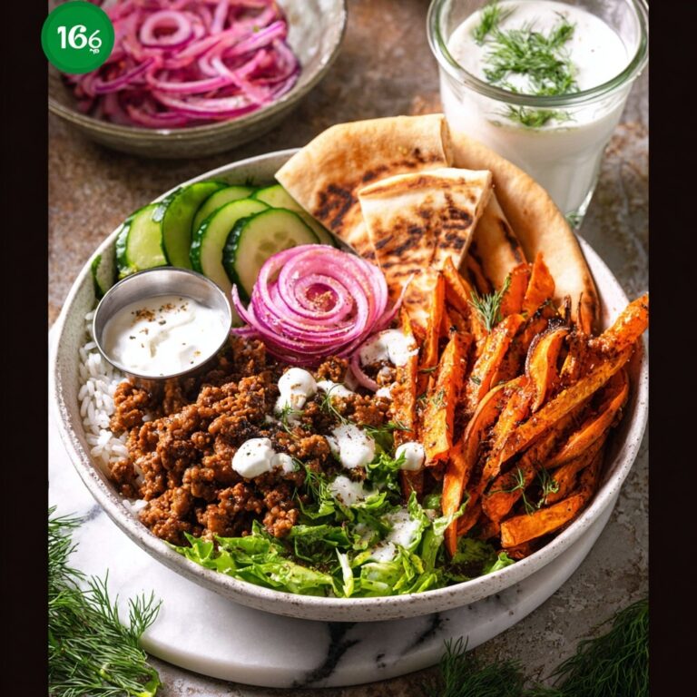Quick Chicken Shawarma and Sweet Potato Bowls Recipe