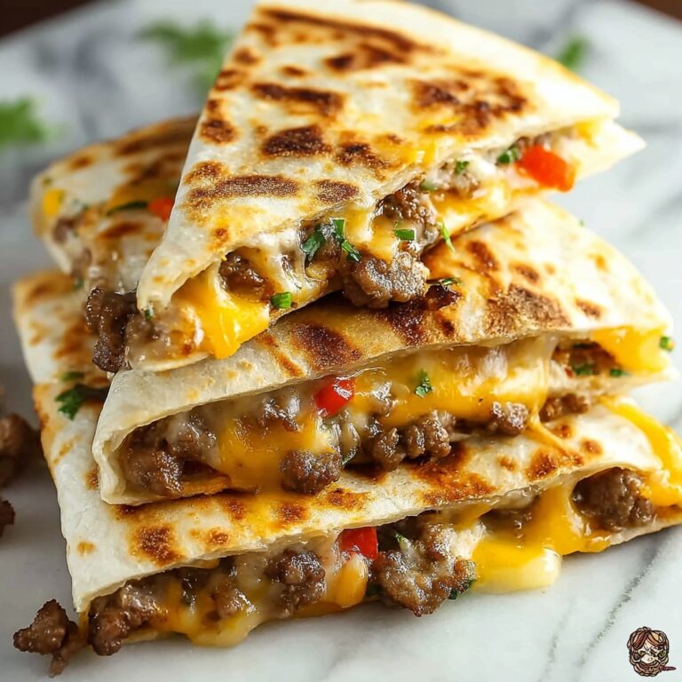 Smashburger Quesadillas (Ultimate Version) Recipe
