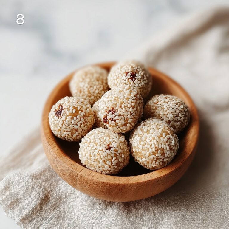 Sesame-Date Crystal Bites: Guilt-Free Nutty Energy Snacks Recipe