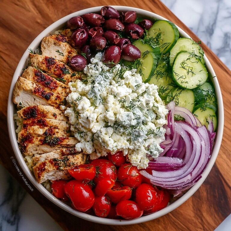 Greek Chicken Bowls Recipe