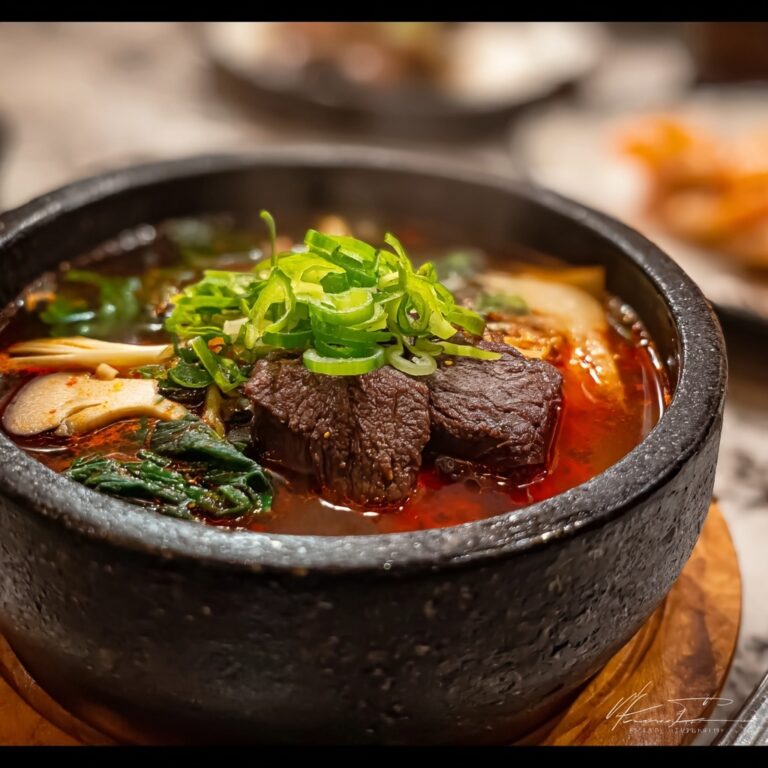 Hearty Korean Beef Soup: Ultimate Cozy Winter Dinner Delight Recipe