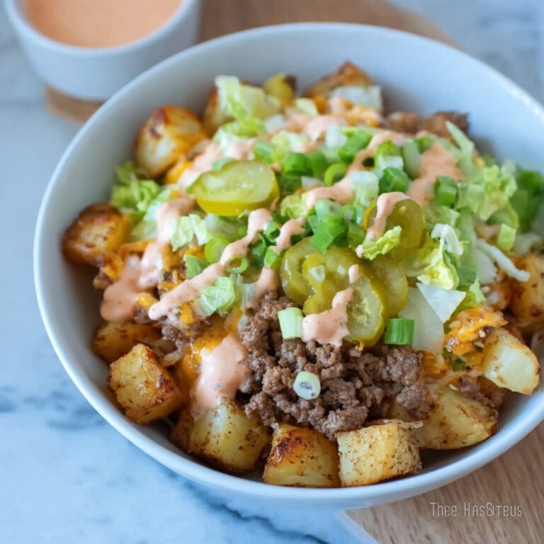 Loaded Potato Big Mac Bowl Recipe