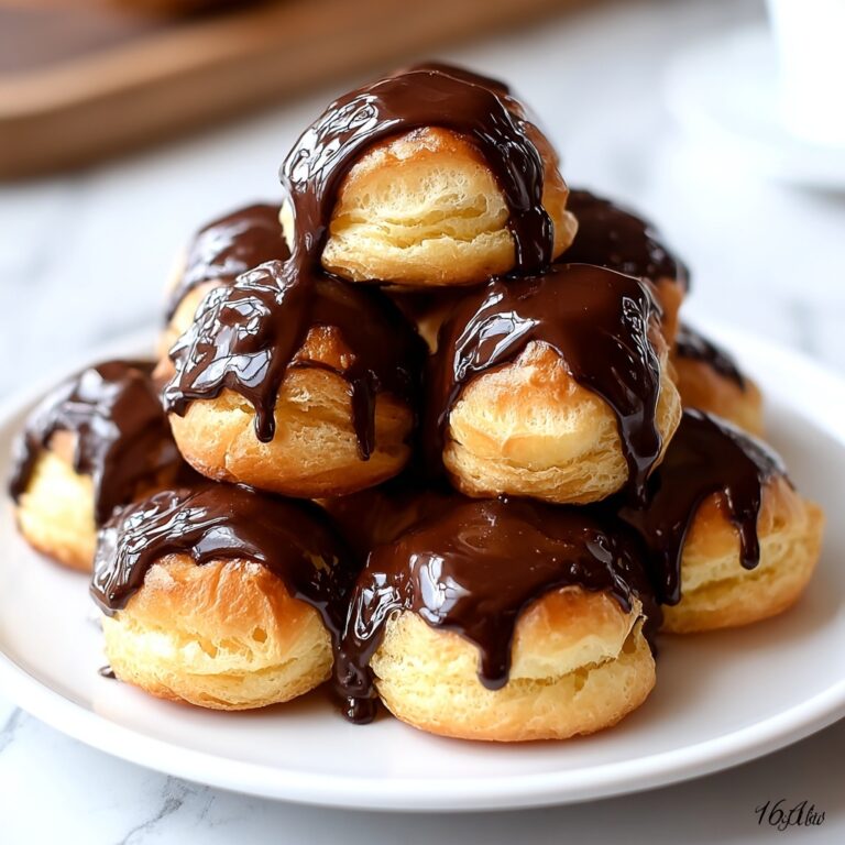 Irresistible Profiteroles in Chocolate Sauce Recipe