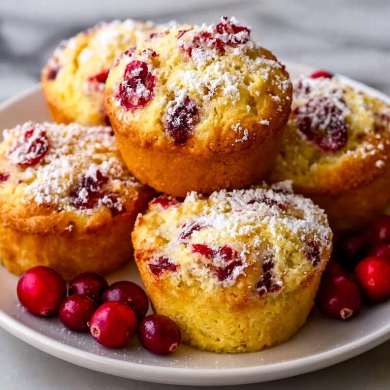 Ricotta Cranberry Orange Muffins Recipe