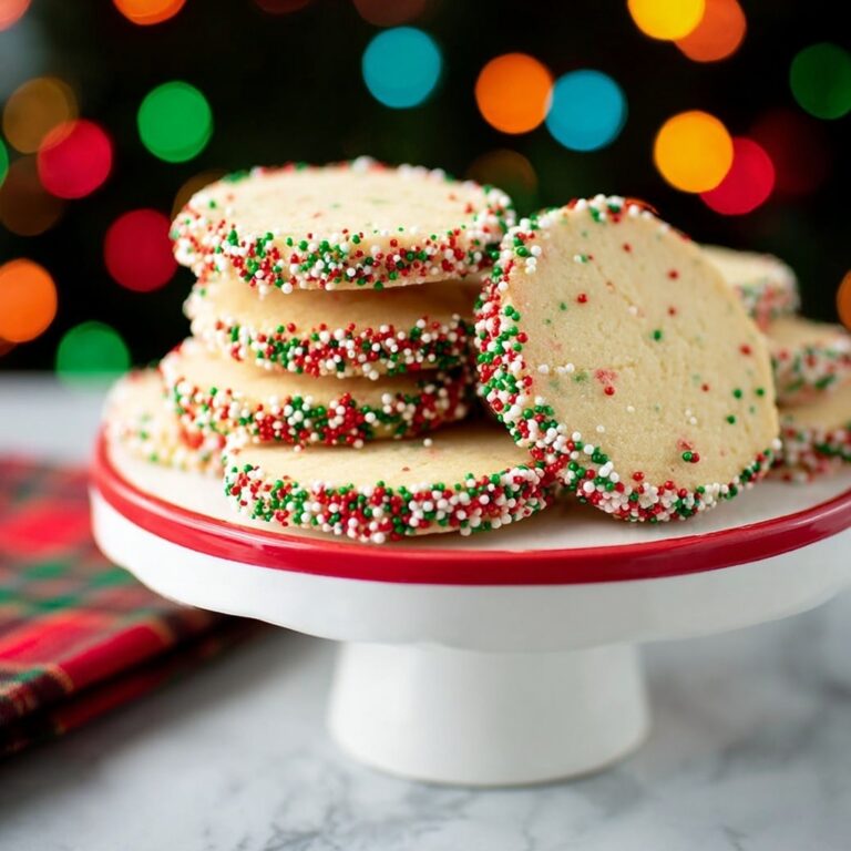 Slice and Bake Cookies with Sprinkles Recipe