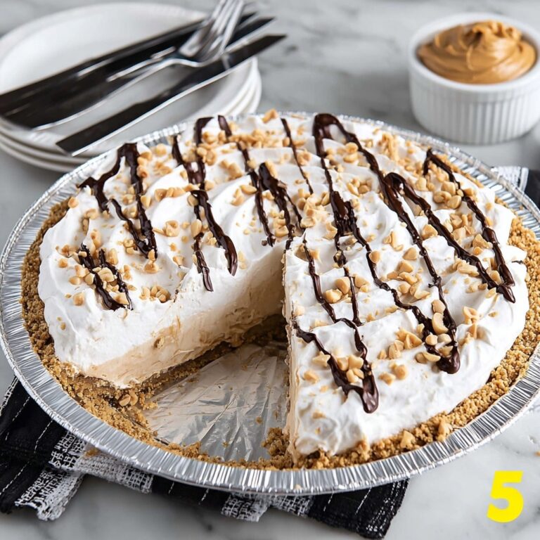 No Bake Peanut Butter Pie Recipe