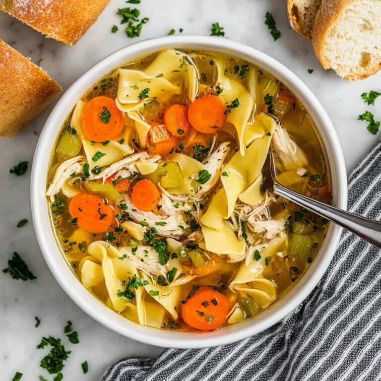 Easy Rotisserie Chicken Noodle Soup Recipe