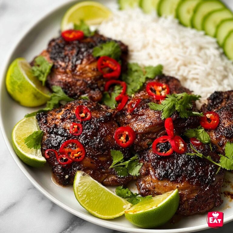 Thai Grilled Chicken (Gai Yang) with Coconut Rice Recipe