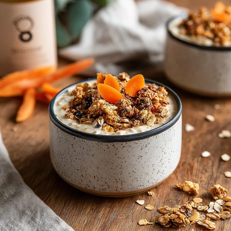 Carrot Cake Overnight Oats Recipe