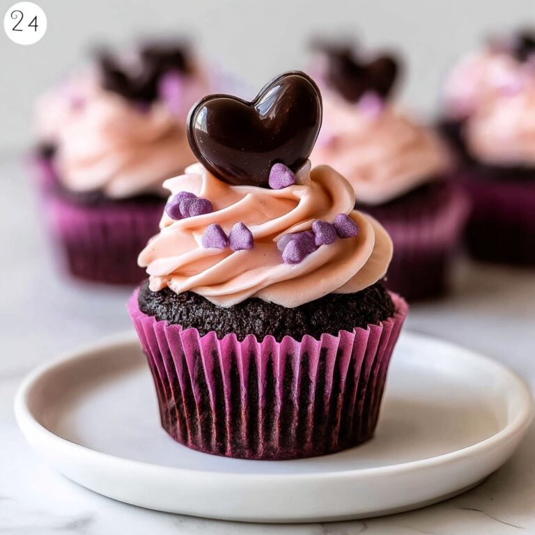 Valentine’s Day Cupid Cupcakes Recipe