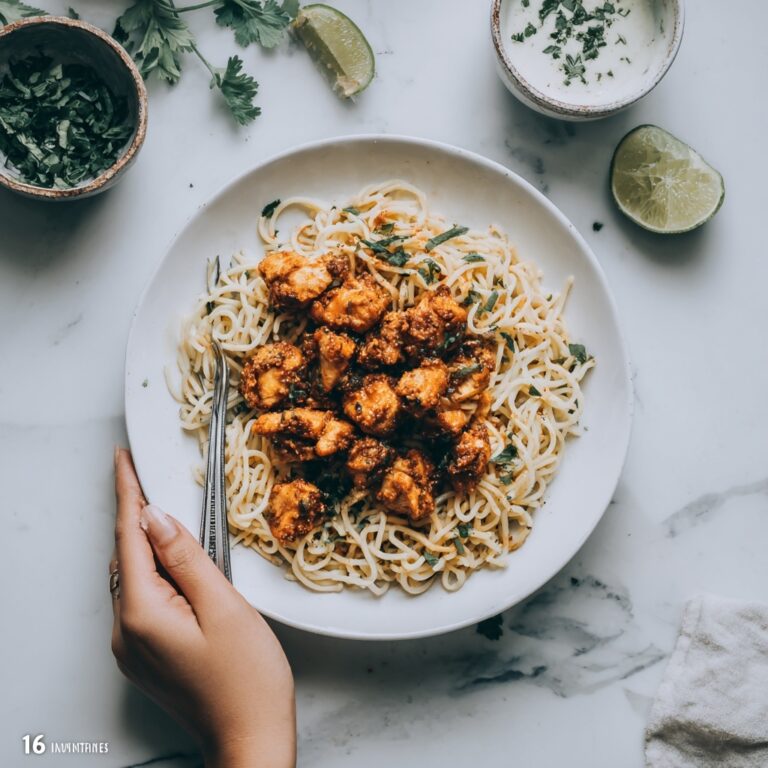 Smoky Paprika Chicken Pasta with Cowboy Butter Sauce Recipe