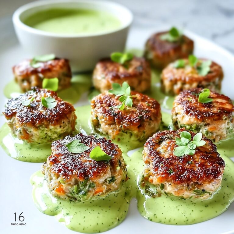 Baked Salmon Meatballs with Creamy Avocado Dip Recipe