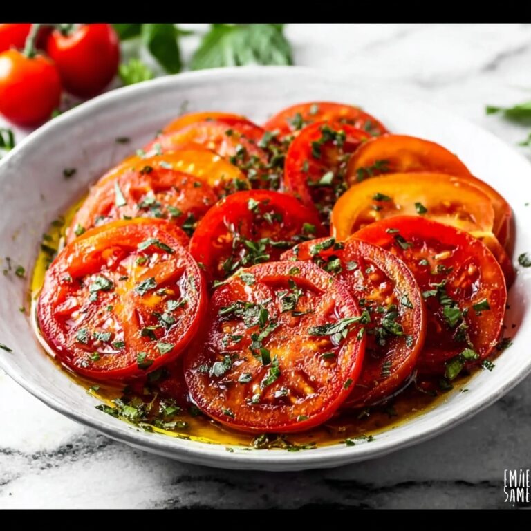Marinated Tomato Salad Recipe