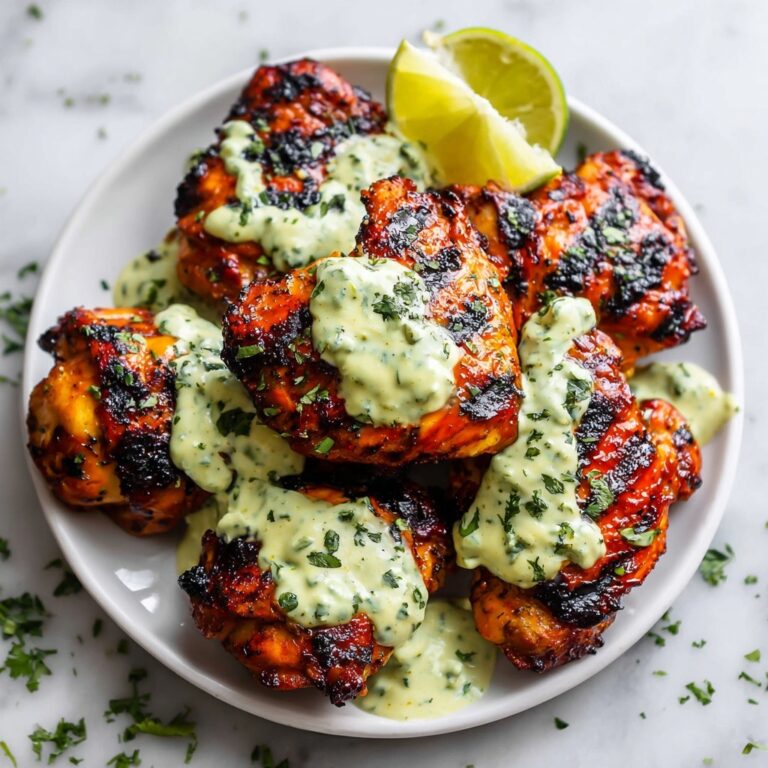 Grilled Salsa Verde Pepper Jack Chicken Recipe