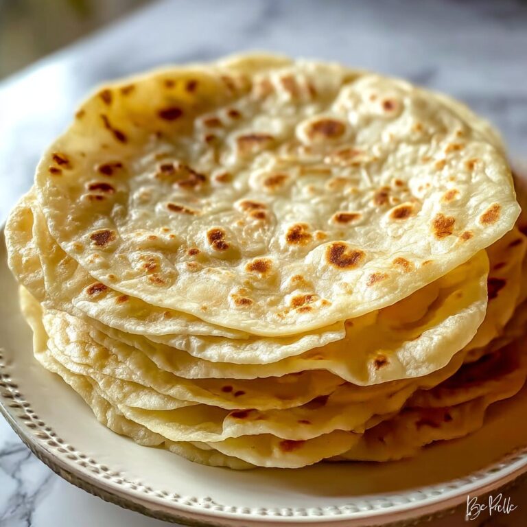 Homemade Flour Tortillas That Are Soft, Fluffy, and Easy Recipe