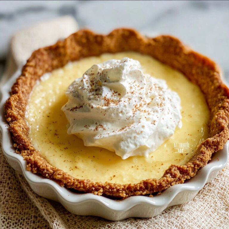 Grandma’s Old-Fashioned Custard Pie Recipe