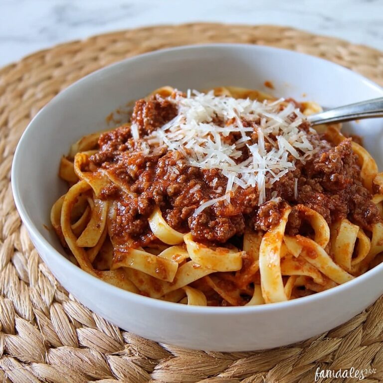 Hidden Veggie Bolognese Recipe