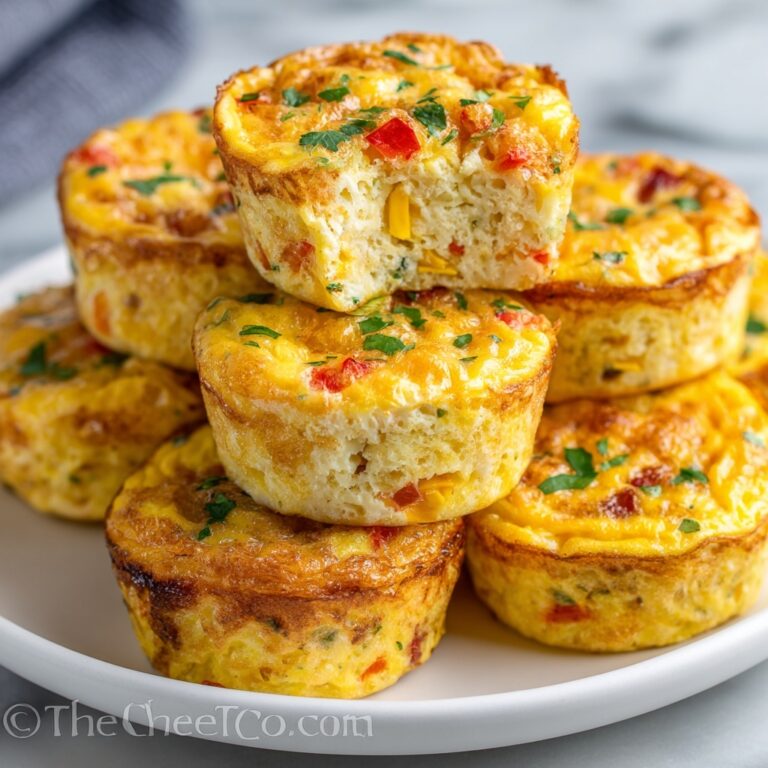 Cheesy Protein Egg Muffins Recipe