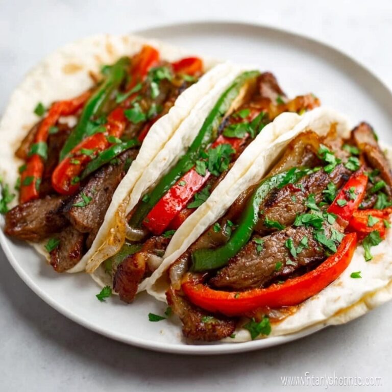 Easy Steak Fajitas Recipe