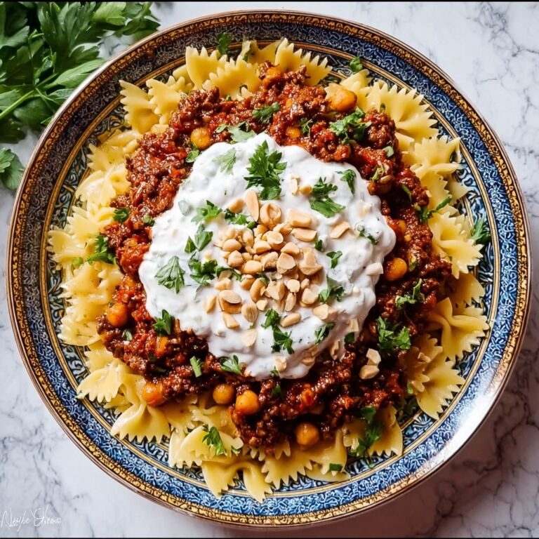 Arabic Pasta “Makaronah” with Middle Eastern Spices Recipe