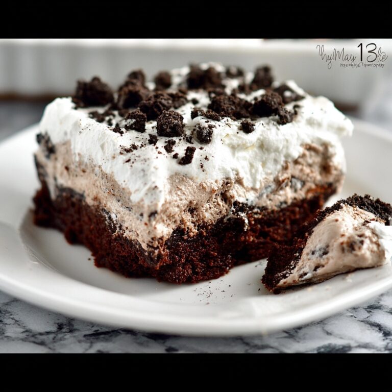 Oreo Pudding Poke Cake Recipe