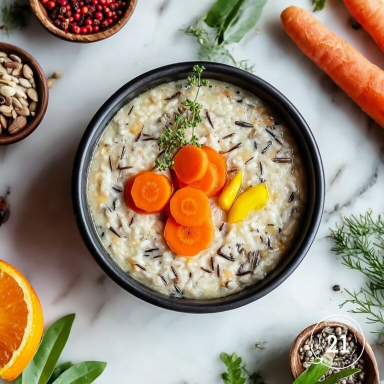 Cozy Autumn Wild Rice Soup Recipe