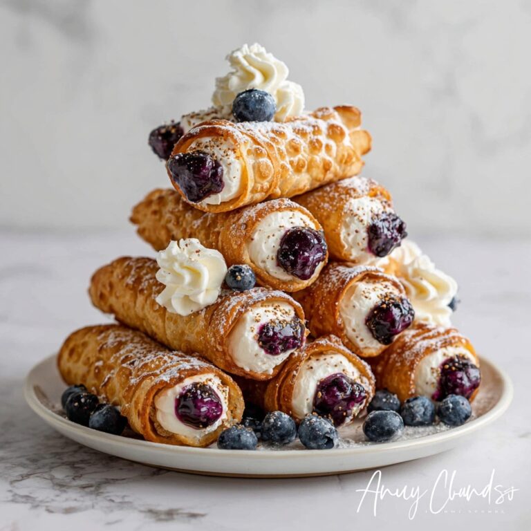 Deep-Fried Blueberry Cheesecake Wontons Recipe