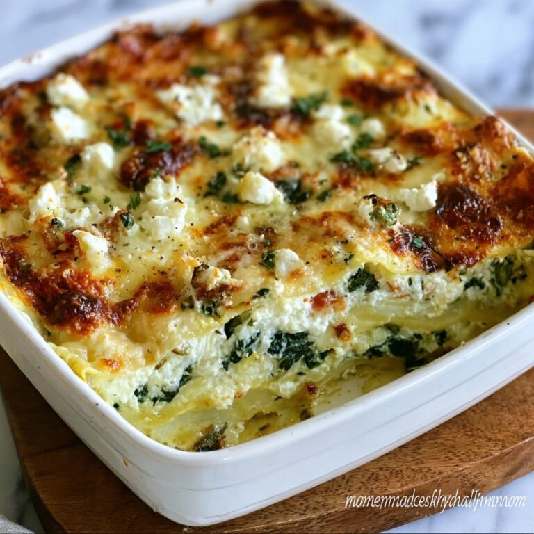 Irresistible Feta and Spinach Casserole: A Healthy, Flavorful Vegetarian Favorite Recipe
