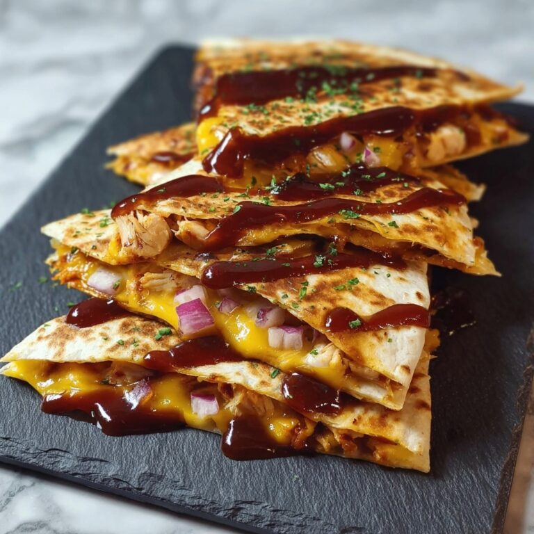 Hot Honey BBQ Chicken Quesadillas Recipe