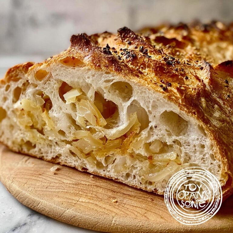 Caramelized Onion & Gouda Sourdough Recipe