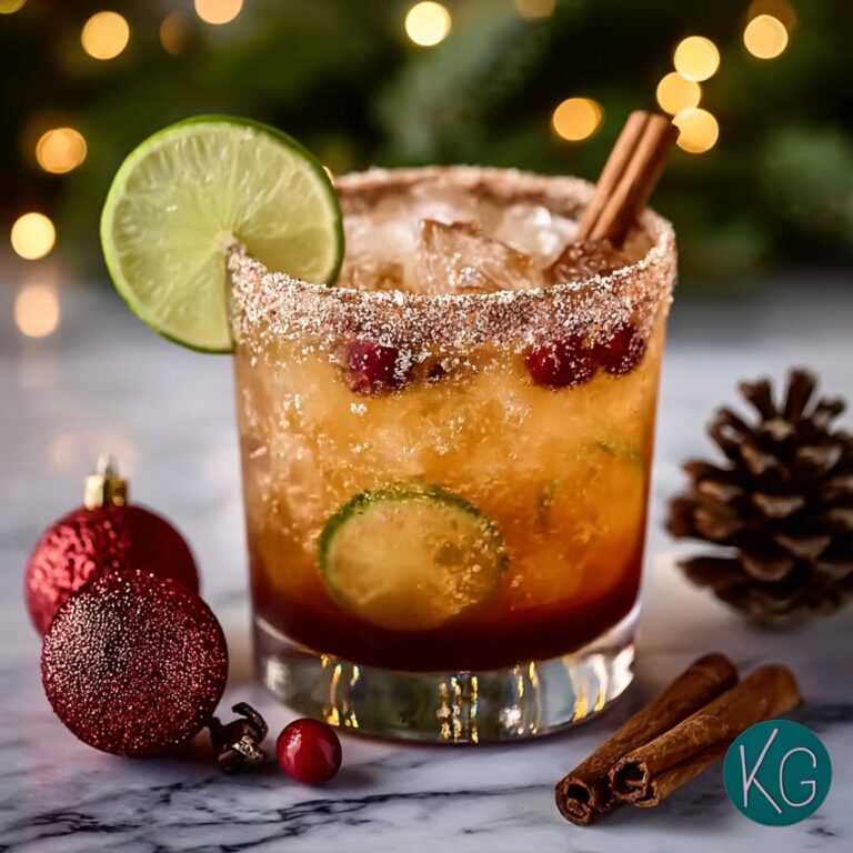 Spiced Christmas Margarita Recipe