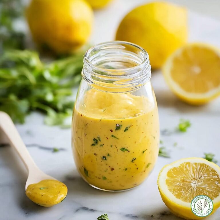 Lemon Vinaigrette Dressing Recipe