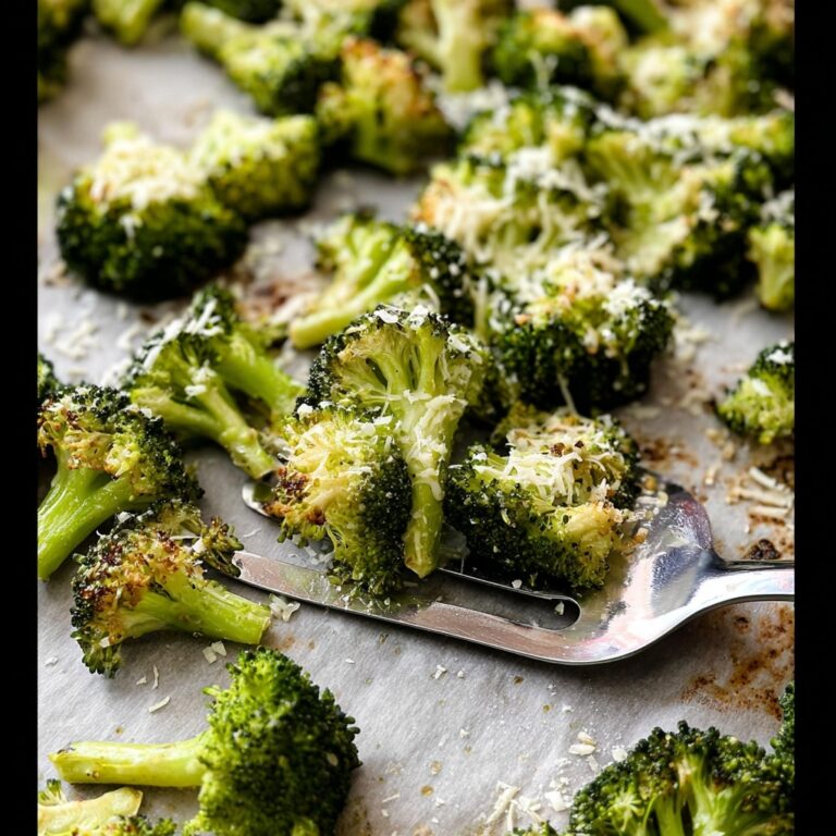Parmesan Roasted Broccoli Recipe