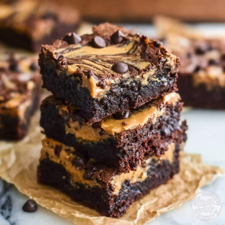 Peanut Butter Brownies with a Healthy Twist Recipe