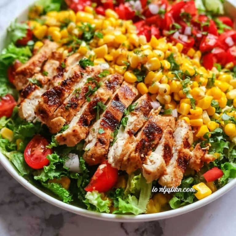 Grilled Mexican Corn Chicken Salad Recipe