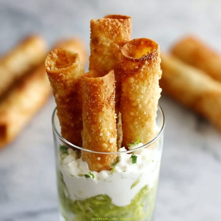 Crispy Flautas Ahogadas with Zesty Tomatillo Salsa Recipe
