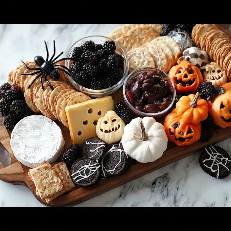 Create the Ultimate Halloween Cheese Board with Mummy Baked Brie Recipe